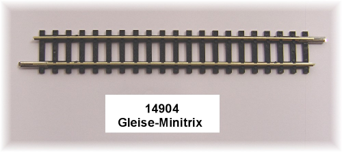 gerades Gleis 104,2mm NEU Trix Minitrix 14904 N 