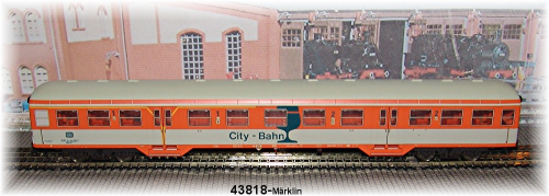 Märklin 43818 complemento carrello "City-Bahn" DB #neu OVP # 