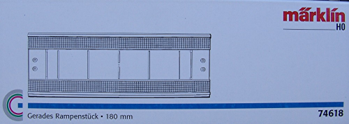 Märklin 74618 Gerades Rampenstück Länge 180 mm. Breite 64 mm für C Gleis