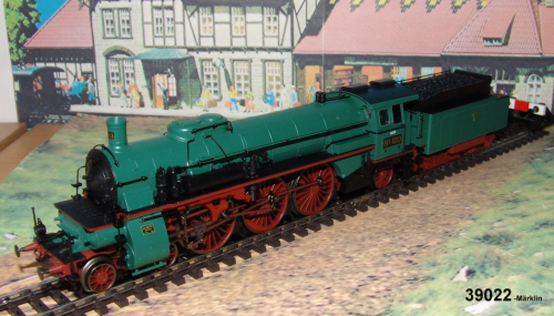 Märklin 39022 Schlepptender-Schnellzuglokomotive der Gattung IVh der Großherzoglichen Badischen Staa