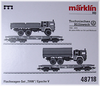 Märklin 48718 Flachwagen-Set "THW" der Deutschen Bahn AG (DB AG)