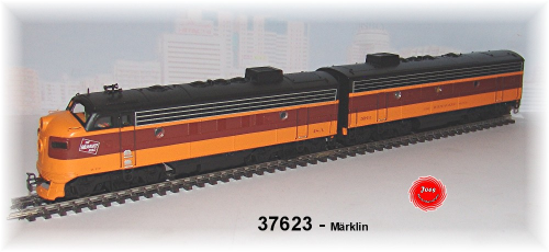Märklin 37623 Dieselelektrische Lokomotive EMD F 7