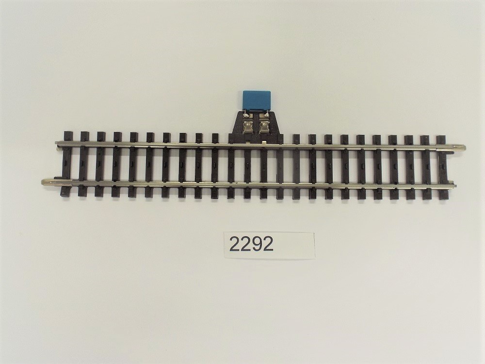 Märklin 2292 Anschlussgleis gerade mit Kondensator 180 mm Spur H0 K-Gleis