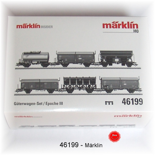 Märklin  46199  Güterwagenset der DB 6-teilig