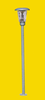 Viessmann 6038 Spur H0 Straßenleuchte Dodenau, LED gelb