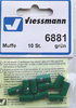 Viessmann 6881 Muffen grün, 10 Stück