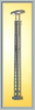 Viessmann 63631 H0 Gittermastleuchte, Kontaktstecksockel, 2 LEDs weiß
