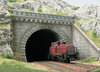 BUSCH 7023 Spur H0 Tunnelportal 2-gleisig