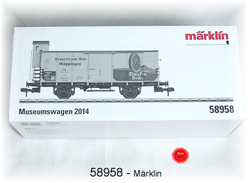 Märklin  58958 - Museumswagen Spur1