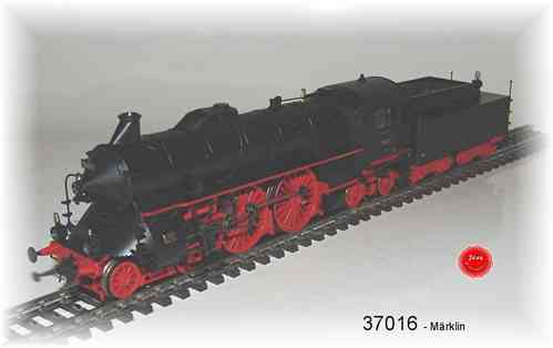 Märklin 37016 - Schnellzug-Dampflokomotive mit Schlepptender. --S 2/6, BR 15001