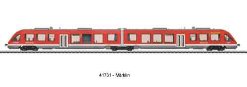 Märklin  - 41731 - Nahverkehrs-Triebwagen. 648.2 DB AG