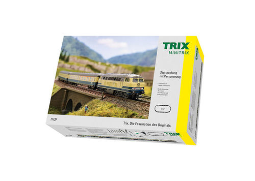 Trix Minitrix 11137 Startpackung mit Diesellok BR 216 der DB analog