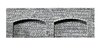 FALLER 272594 Spur N, Dekorplatte Arkaden, 37x6cm