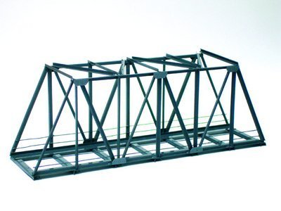 Vollmer 42562 Spur H0 Kastenbrücke aus Metall, gerade, Fertigmodell