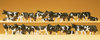 Preiser 14408 Spur H0 Figuren, Kühe, schwarz / weiß, 30 Figuren