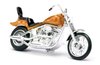 BUSCH 40159 Spur H0 Amerikanisches Motorrad, Orangemetallic