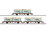 MÄRKLIN 47724 Container-Tragwagen-Set Lgjns der SJ 3-teilig