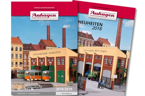 Auhagen Katalog Nr. 15 mit Neuheiten 2018