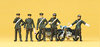 Preiser 10175 H0 Figuren "Carabinieri, 2 Motorräder"