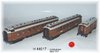 Hobbytrain 44017 - Set Spur H0 CIWL Wien-Nizza-Cannes Express 3-tlg. Set 2 Wechselstrom AC