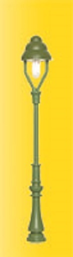 Viessmann 6729 H0 Bausatz Bogen-Gaslaterne grün LED warmweiß 