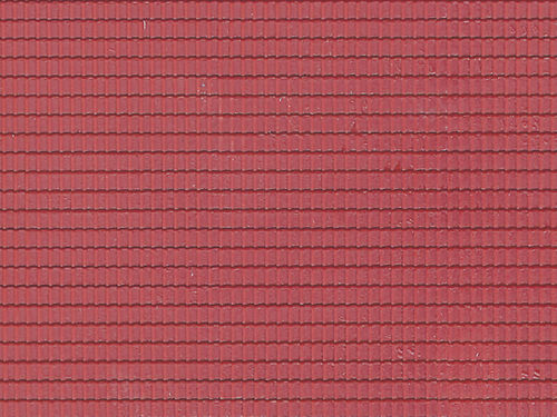 VOLLMER 47353 Spur N, Dachplatte Flachdachpfanne aus Kunststoff, 14,9x10,9cm