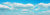 VOLLMER 46105 Hintergrundkulisse Wolken, vierteilig, 266x80cm