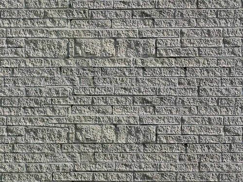 VOLLMER 46039 Spur H0, Mauerplatte Gneis aus Karton 25x12,5cm 10 Stück