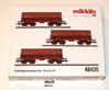 Märklin 48435 Erzwagen-Set Mineralier der SNCB 3-teilig
