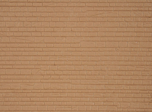 kibri 34118 Spur H0, Mauerplatte mit Abdecksteinen klein, 20x12cm