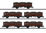 Märklin 46055 Güterwagen-Set Gattung P der DSB 5-teilig gealtert