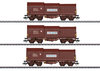 Märklin 46873 Güterwagen-Set mit 3 Teleskophaubenwagen der SNCB