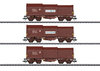 Märklin 46874 Güterwagen-Set mit 3 Teleskophaubenwagen der SNCB