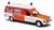BUSCH 52201 Spur H0 Mercedes-Benz VF 123 Miesen, Krankenwagen der Feuerwehr FORMNEUHEI1