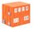 Faller 130135 H0 Baucontainer orange