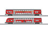 Trix Minitrix 15776 Doppelstockwagen-Set "Hanse-Express" 2-teilig