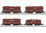 Märklin 86307 Spur Z Güterwagen-Set "Kohlenverkehr" der DB 4-teilig