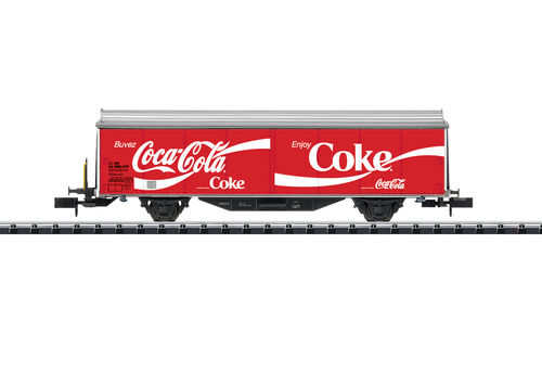 Trix Minitrix 15223 Schiebewandwagen der SBB "Coca-Cola"