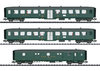 Trix 23133 Schnellzugwagen-Set 2 "D96 Isar-Rhone" der SBB 3-teilig