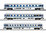 Trix Minitrix 15948 Personenwagen-Set "30 Jahre Interregio" der DB 3-teilig