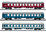 Trix Minitrix 15996 Schnellzugwagen-Set "Balt-Orient-Express" 3-teilig