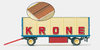Preiser 21020 Spur H0  Packwagen "Zirkus Krone" offen