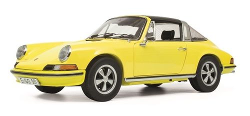 Schuco 450036400 1:18 Porsche 911S Targa gelb