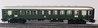 MÄRKLIN 00796-02 "Tin Plate" Schnellzugwagen 2. Klasse der DB