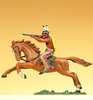 Preiser 54651 Maßstab 1:25 Figuren "Indianer reitend mit Gewehr