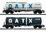 Trix 24213 Kesselwagen-Set der GATX NLBauart ZANS 2-teilig