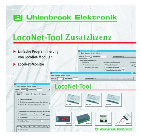 Uhlenbrock 19110 LocoNet-Tool Zusatzlizenz