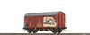 Brawa 47983 gedeckter Güterwagen Gms 30 "Magirus Deutz" der DB - AC