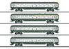 Märklin 40691 Schnellzugwagen-Set "Tin Plate" der SNCF 4-teilig