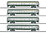 Märklin 40691 Schnellzugwagen-Set "Tin Plate" der SNCF 4-teilig